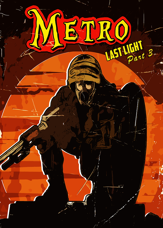 Metro Last Light Part 3 Comic Cover