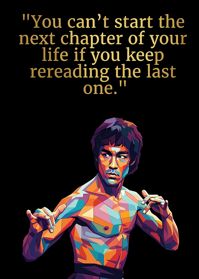 Bruce Lee Inspirational Quote