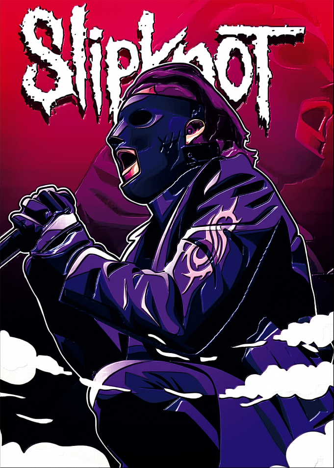 Slipknot Masked Singer Illustration