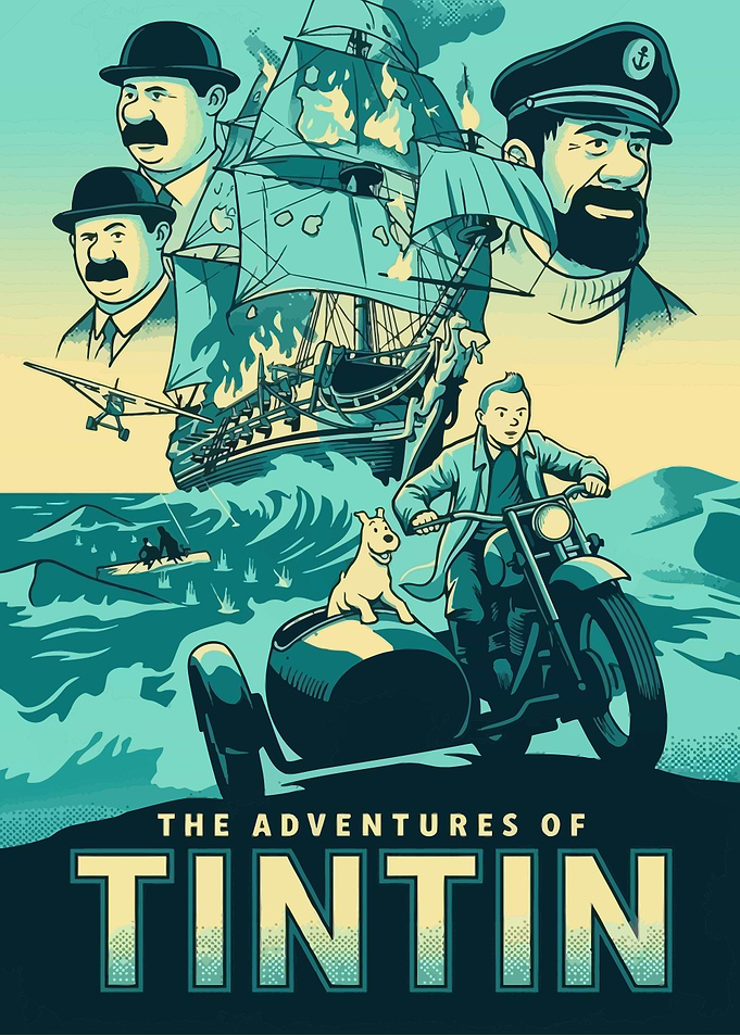 The Adventures of Tintin Poster