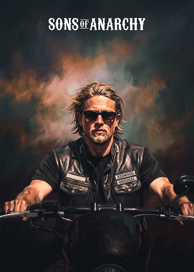 Sons of Anarchy Jax Teller Portrait
