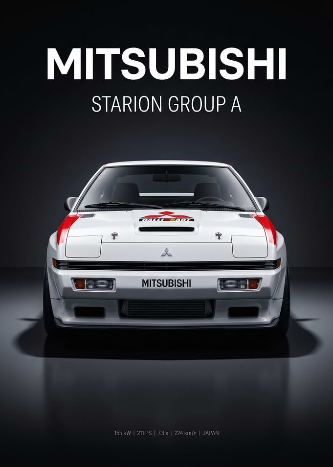 Mitsubishi Starion Group A Rally Car