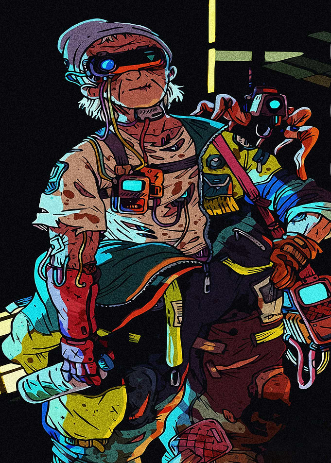Citizen Sleeper Game Art