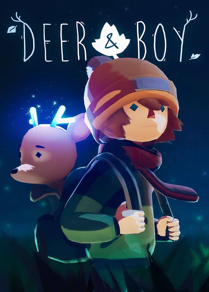 Deer & Boy Game Art
