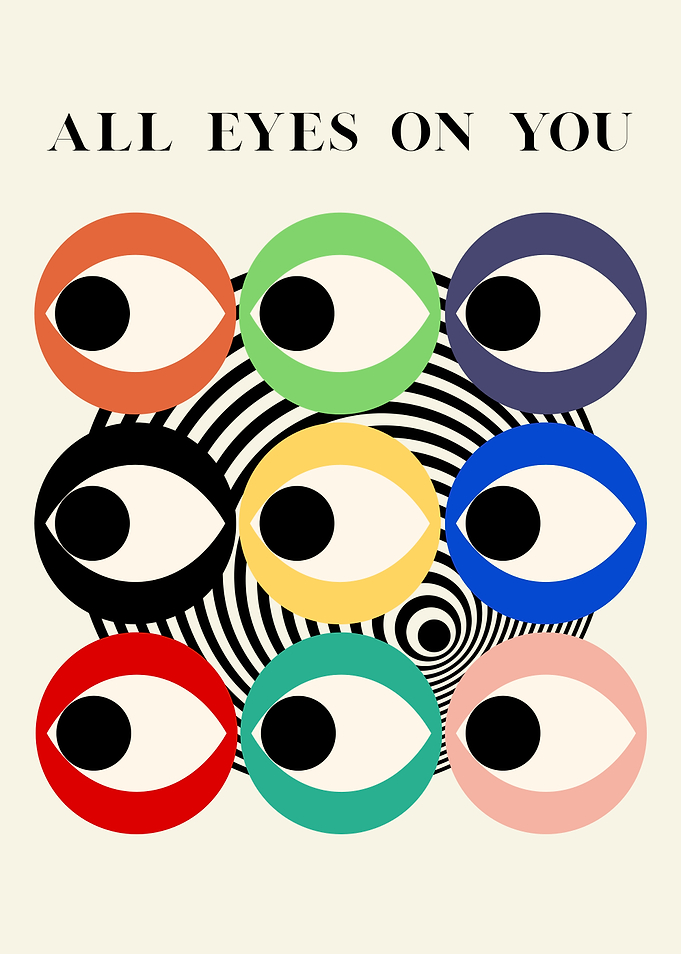 All Eyes On You Pop Art