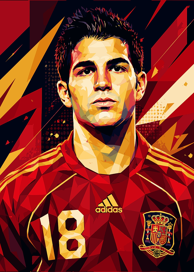 Cesc Fàbregas Pop Art Portrait