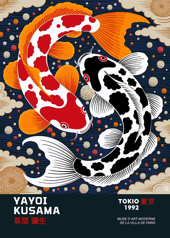 Yayoi Kusama | Koi Fish