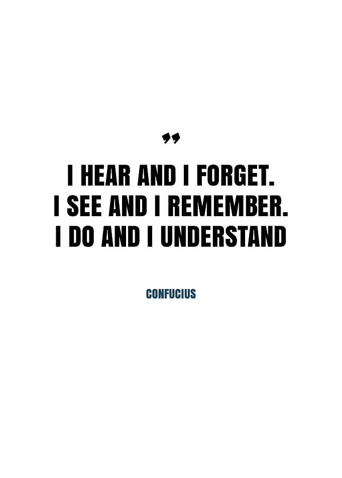 Confucius quote about learning