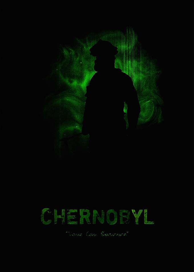 Chernobyl Silhouette Poster