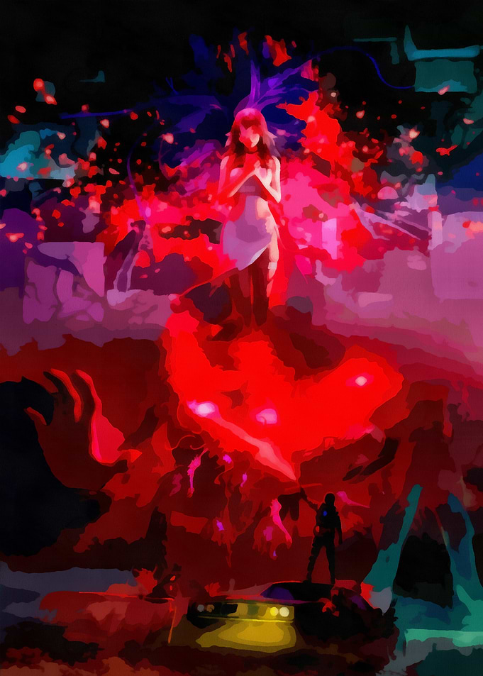 Once Human Game in red energy