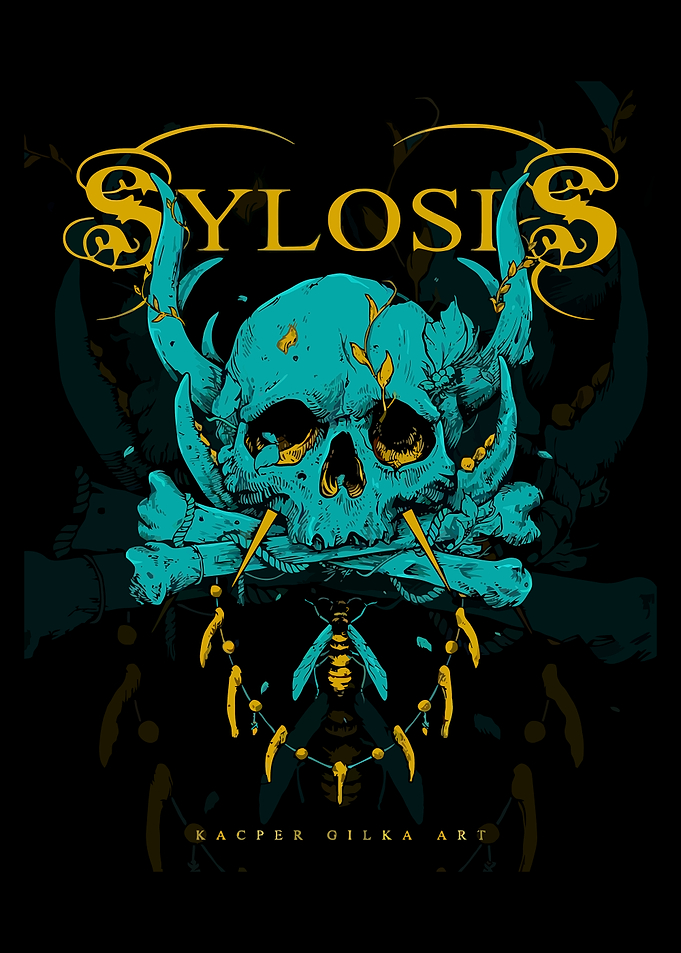 Skull and Bee Artwork