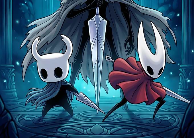 Hollow Knight Characters and Great Nail
