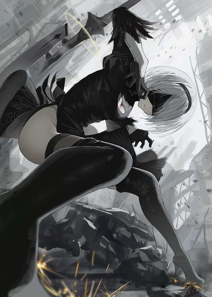 Nier Automata 2B