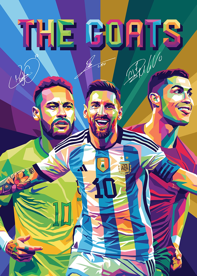 The GOATS Football Trio