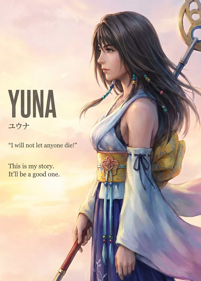 Yuna from Final Fantasy