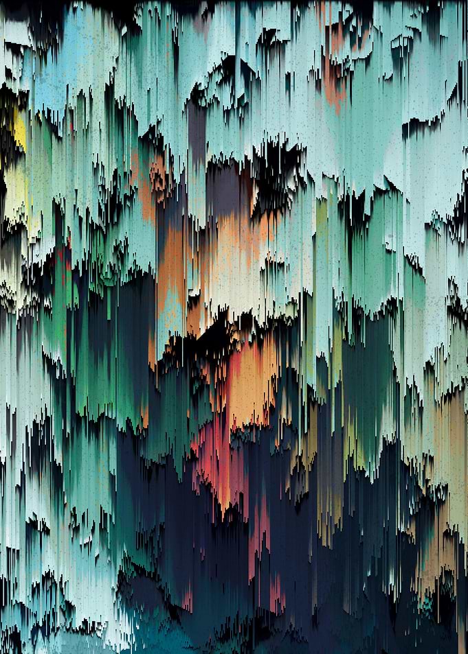 Abstract Glitch Art