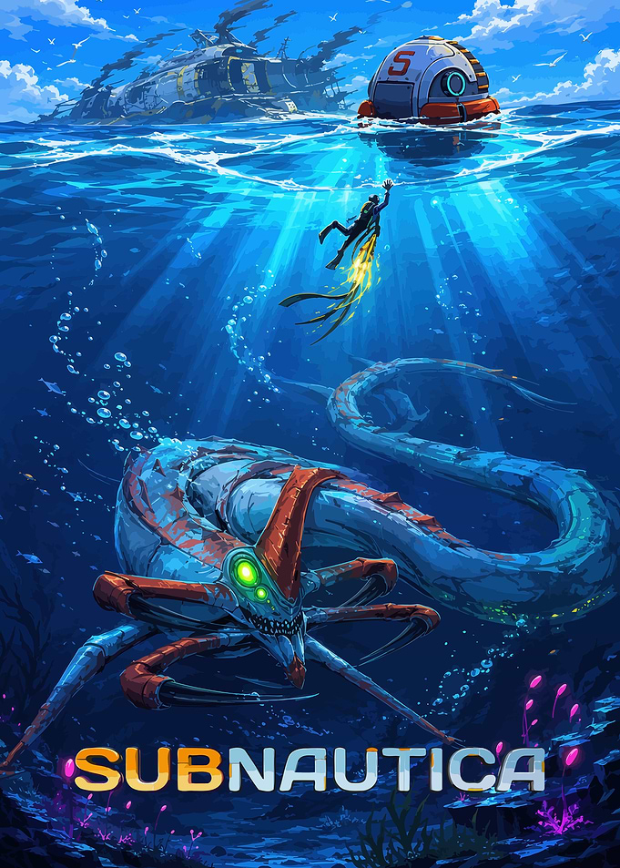 Subnautica Game Art
