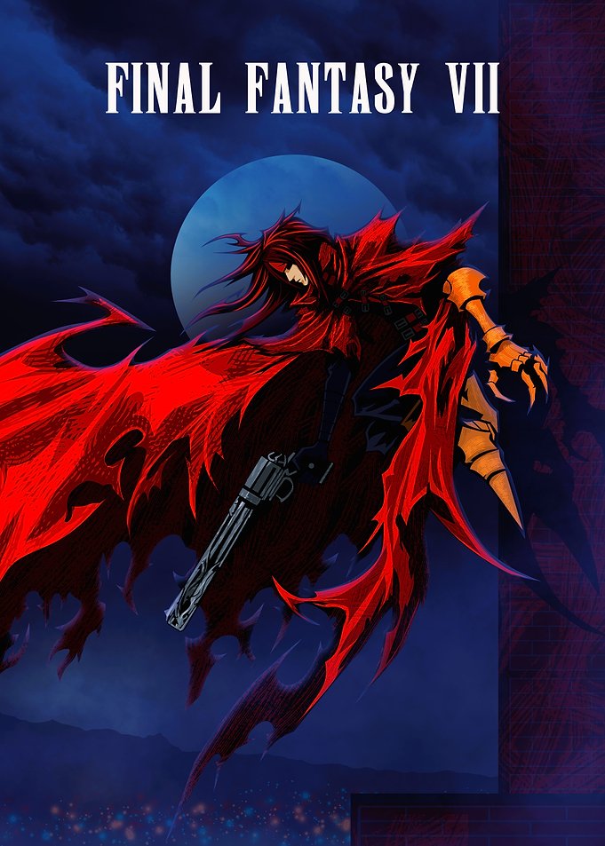 Vincent Valentine Final Fantasy VII Revelation