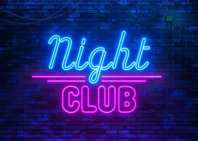 Nightclub Neon Sign