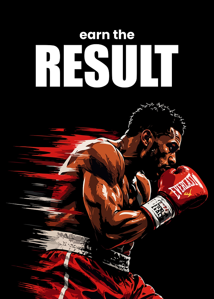 Boxer 'Earn the Result'