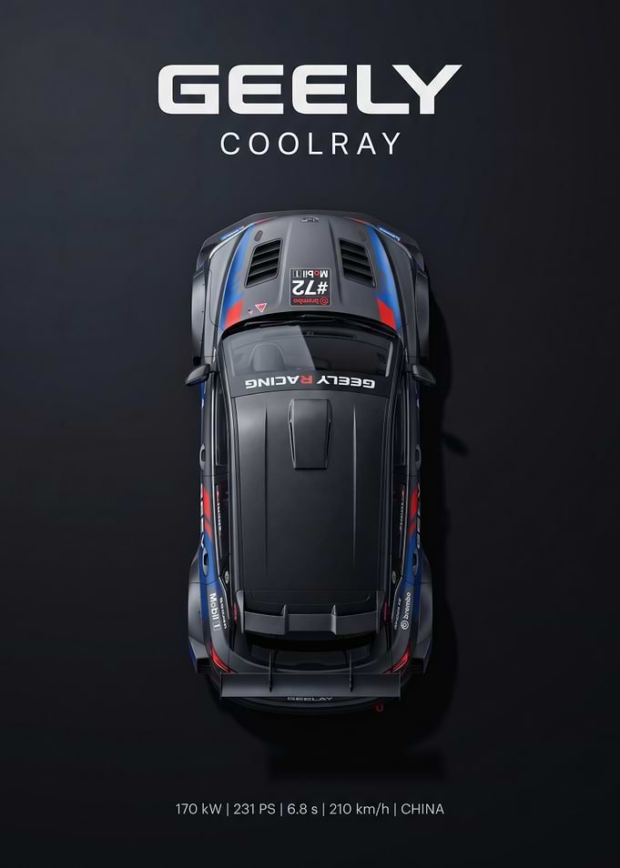 Geely Coolray Racing Car