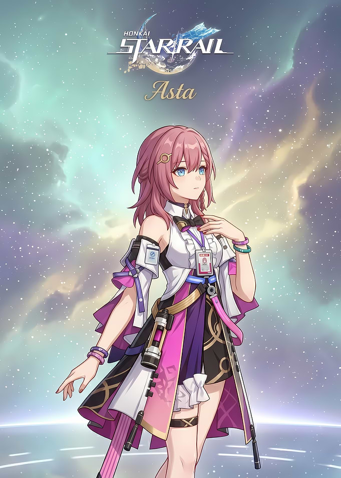Honkai Star Rail Asta Character Art