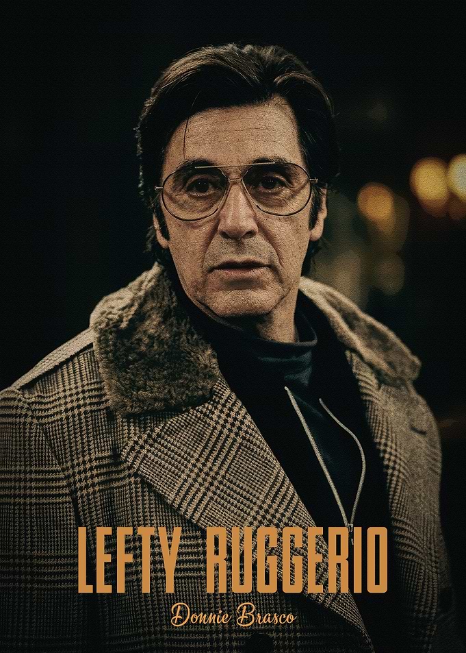 Lefty Ruggerio Donnie Brasco Poster