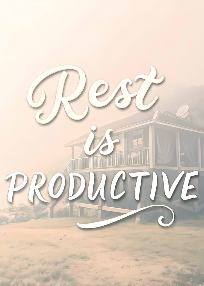 Rest is Productive quote