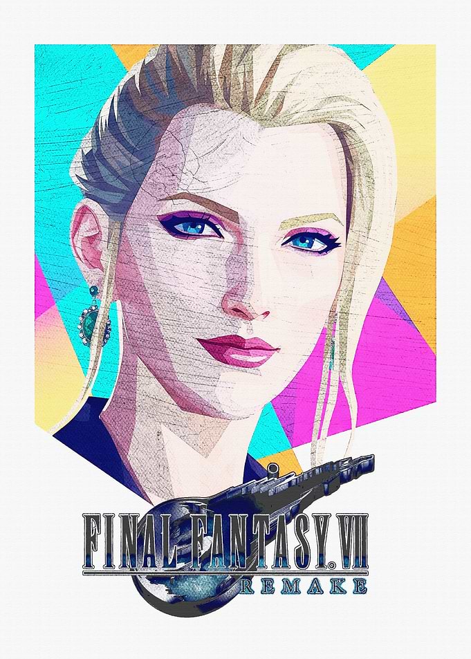 Final Fantasy VII Remake Poster