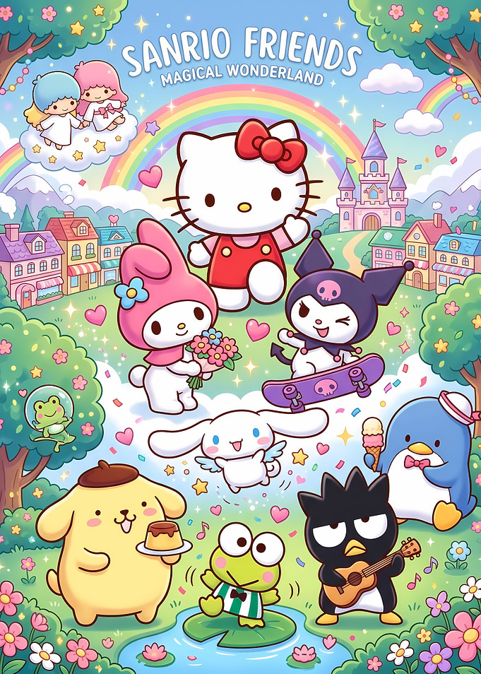 Hello Kitty and Friends Sanrio Friends Magical Wonderland