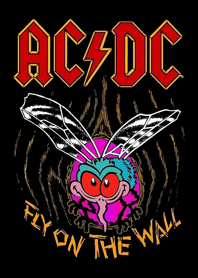 AC/DC Fly on the Wall Cartoon