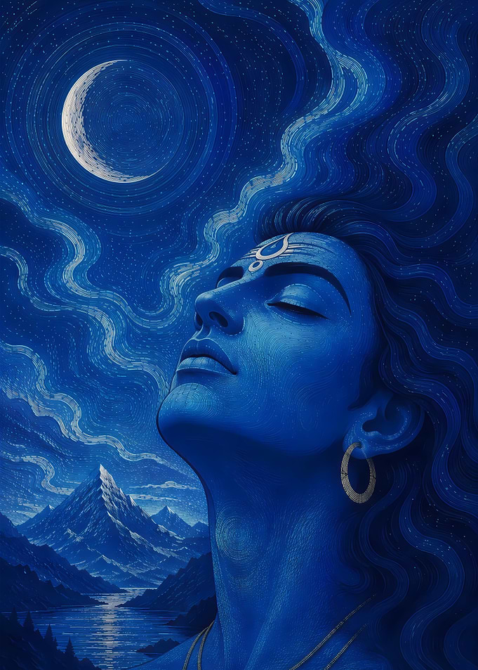 Lord Shiva Painting