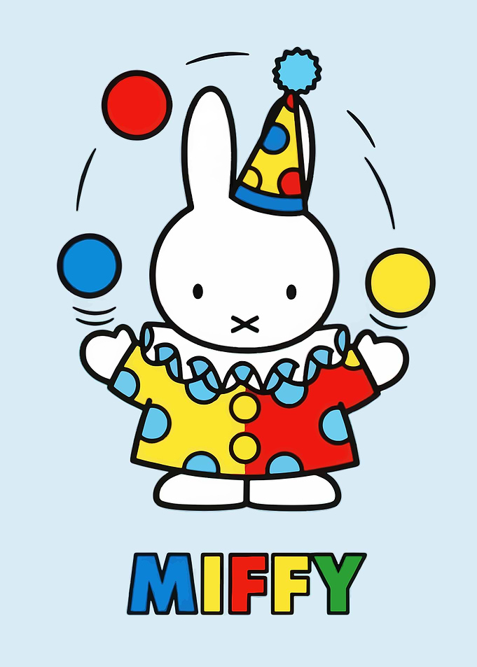 Miffy the Clown Juggling Balls