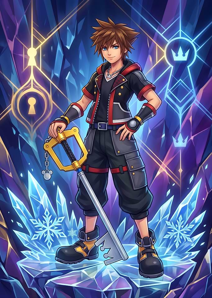 Sora from Kingdom Hearts III
