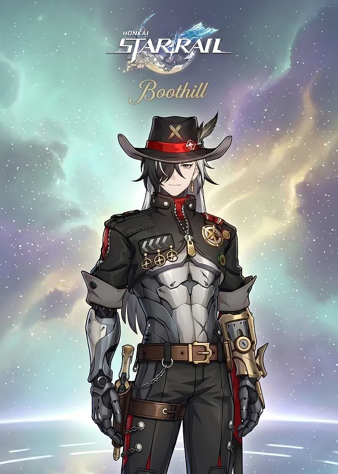 Honkai Star Rail Boothill Character Art