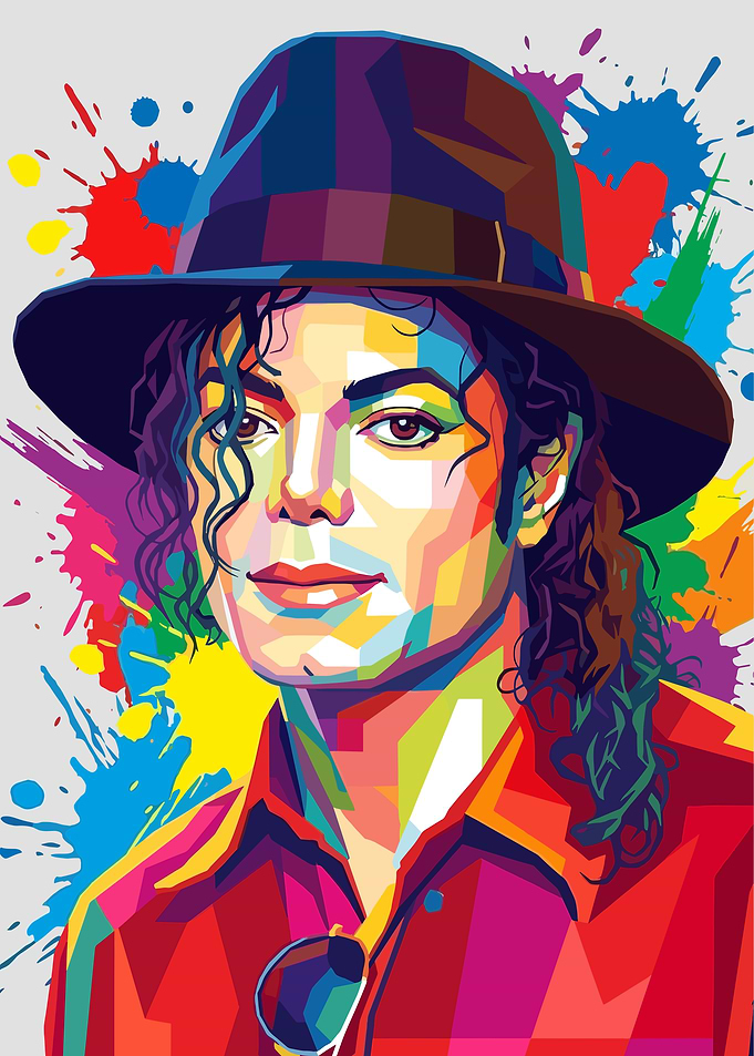 Michael Jackson Pop Art Portrait