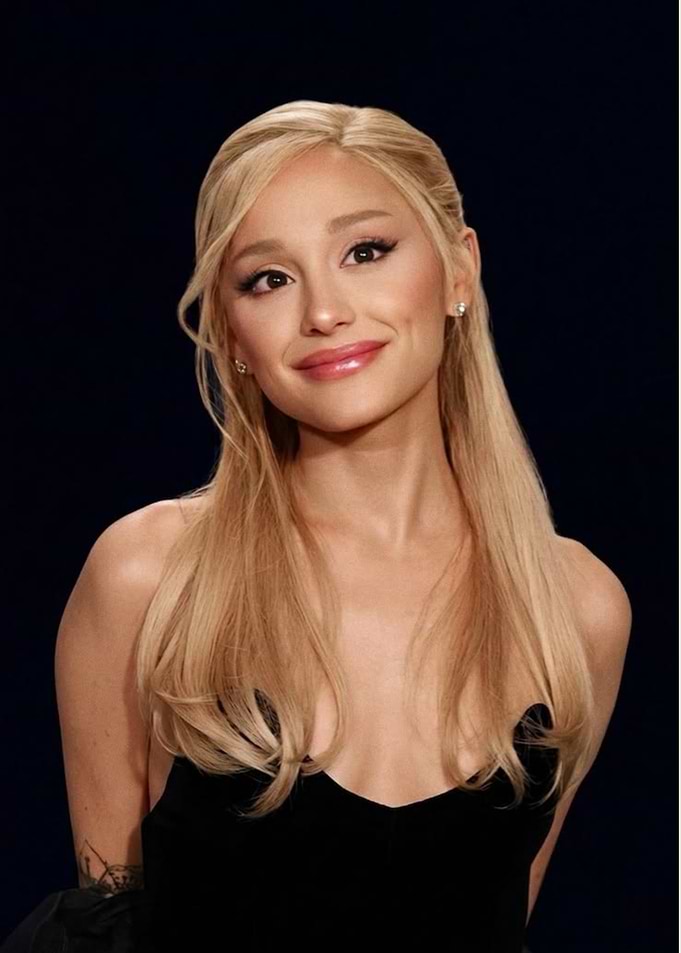 Ariana Grande Black Dress