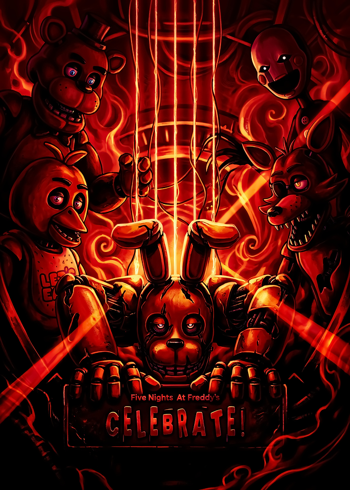 Five Nights at Freddy's 'Celebrate!' Poster