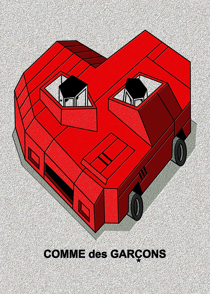 Comme des Garçons Heart Car
