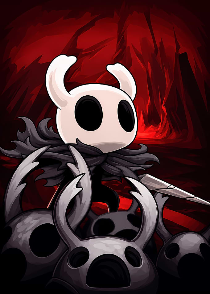 The Knight from Hollow Knight