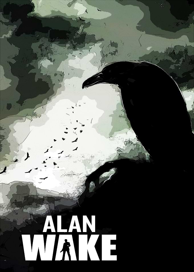 Alan Wake Game Poster