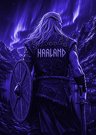 Viking Warrior Haaland Norway Football