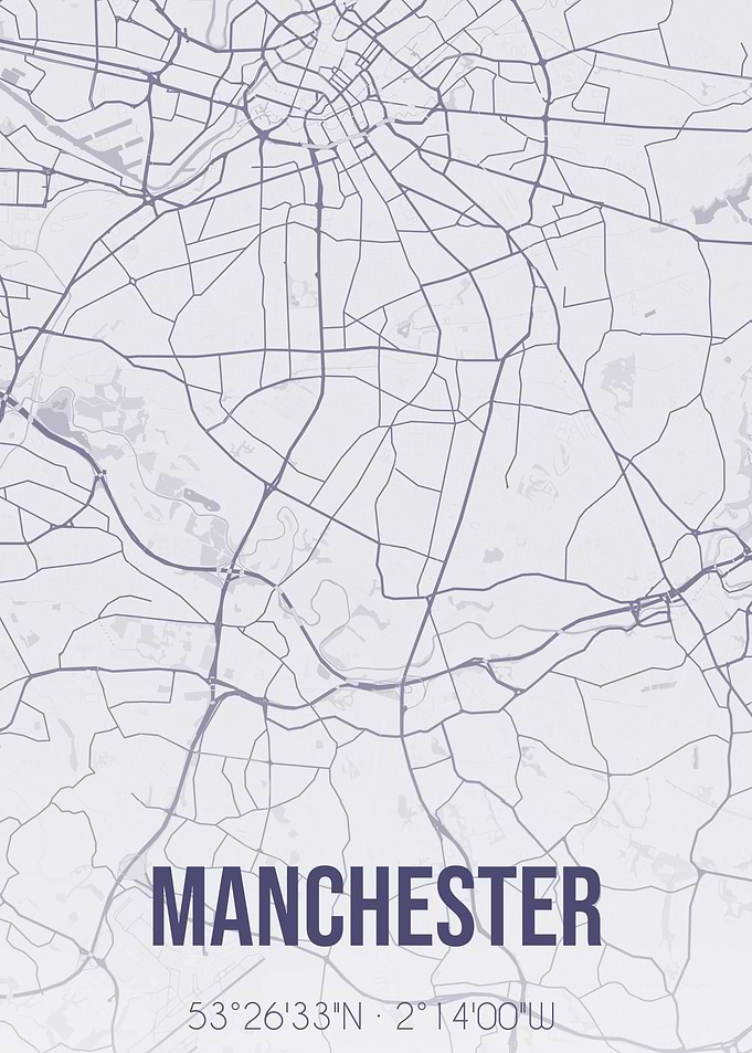 Manchester City Map