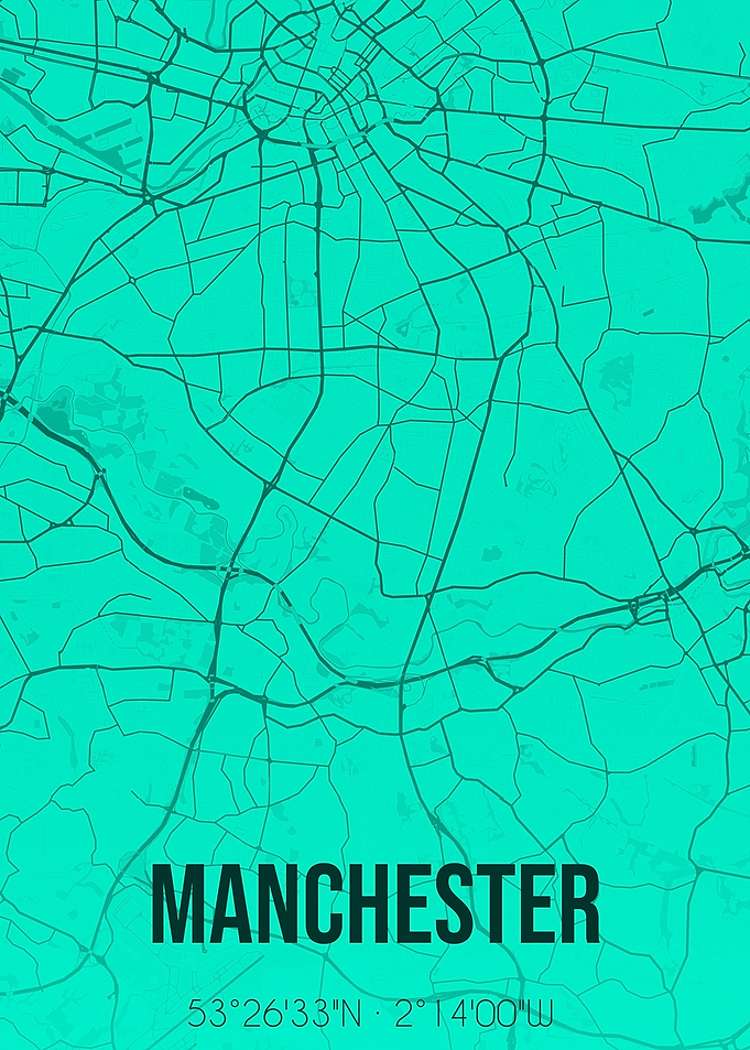 Manchester City Map