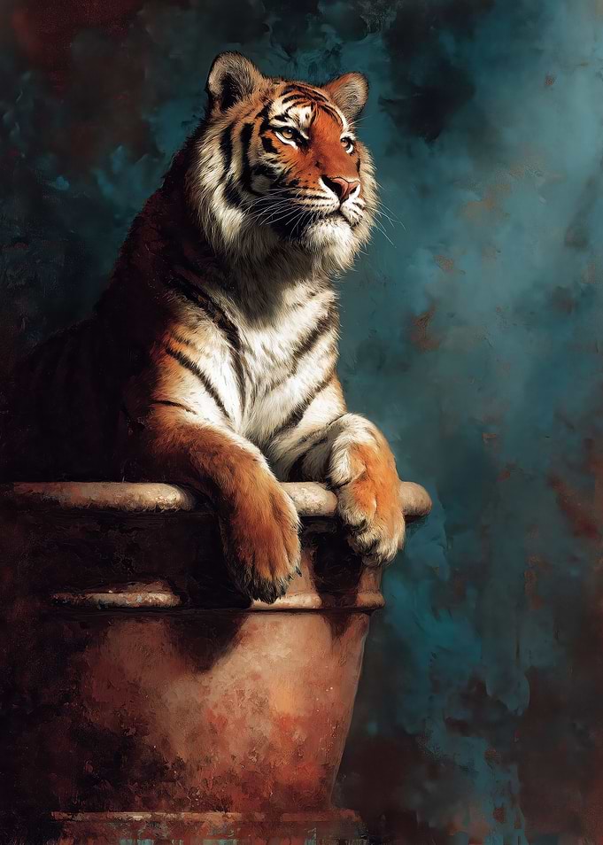 Tiger in a Pot