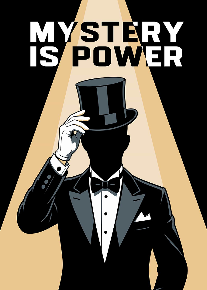 Mystery Is Power Motivational Mindset