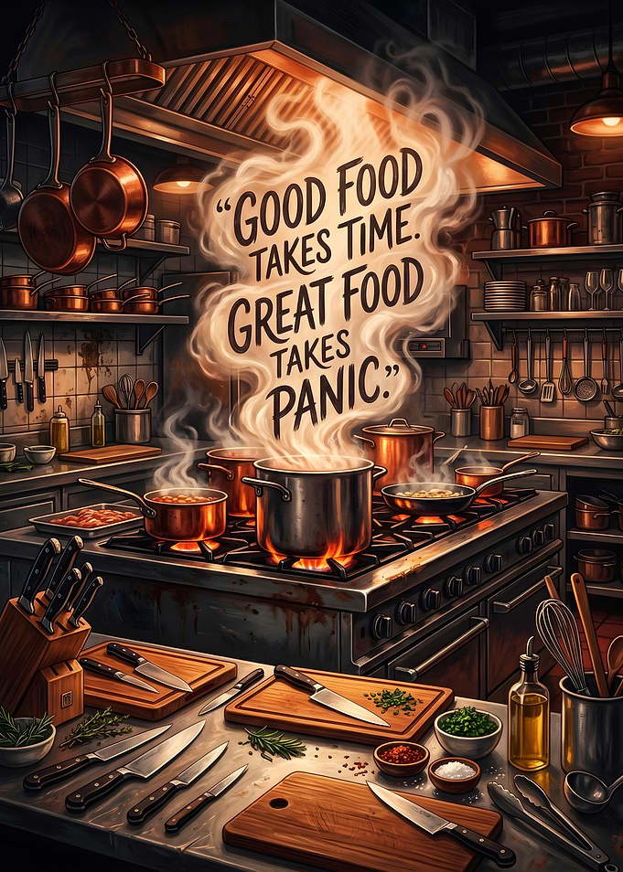 Kitchen Chaos Quote