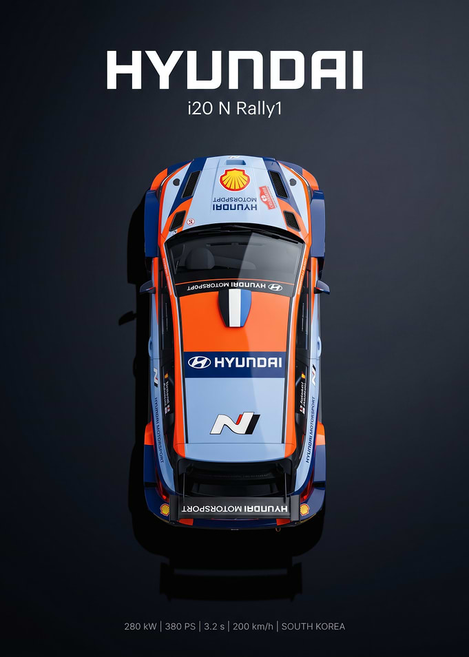 Hyundai i20 N Rally1 Car