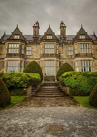 Grand Manor House Entrance