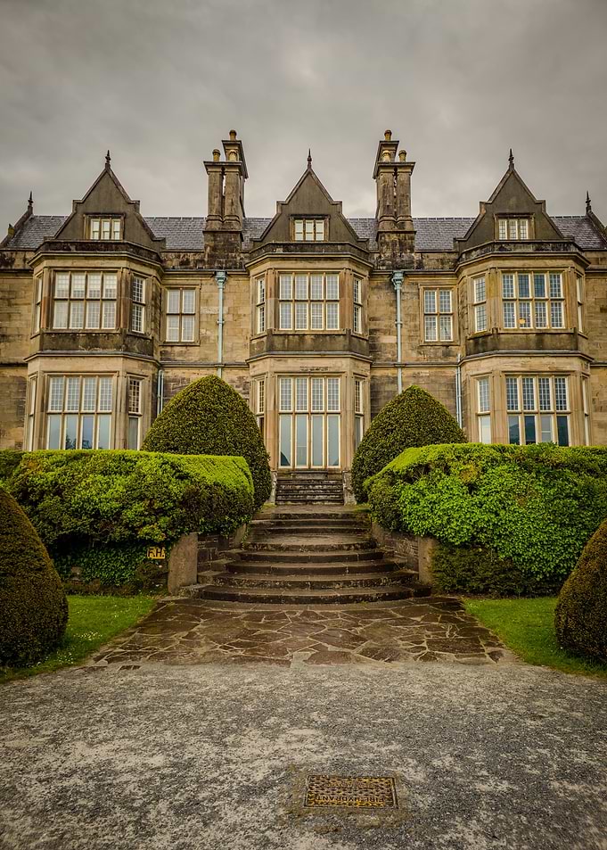 Grand Manor House Entrance
